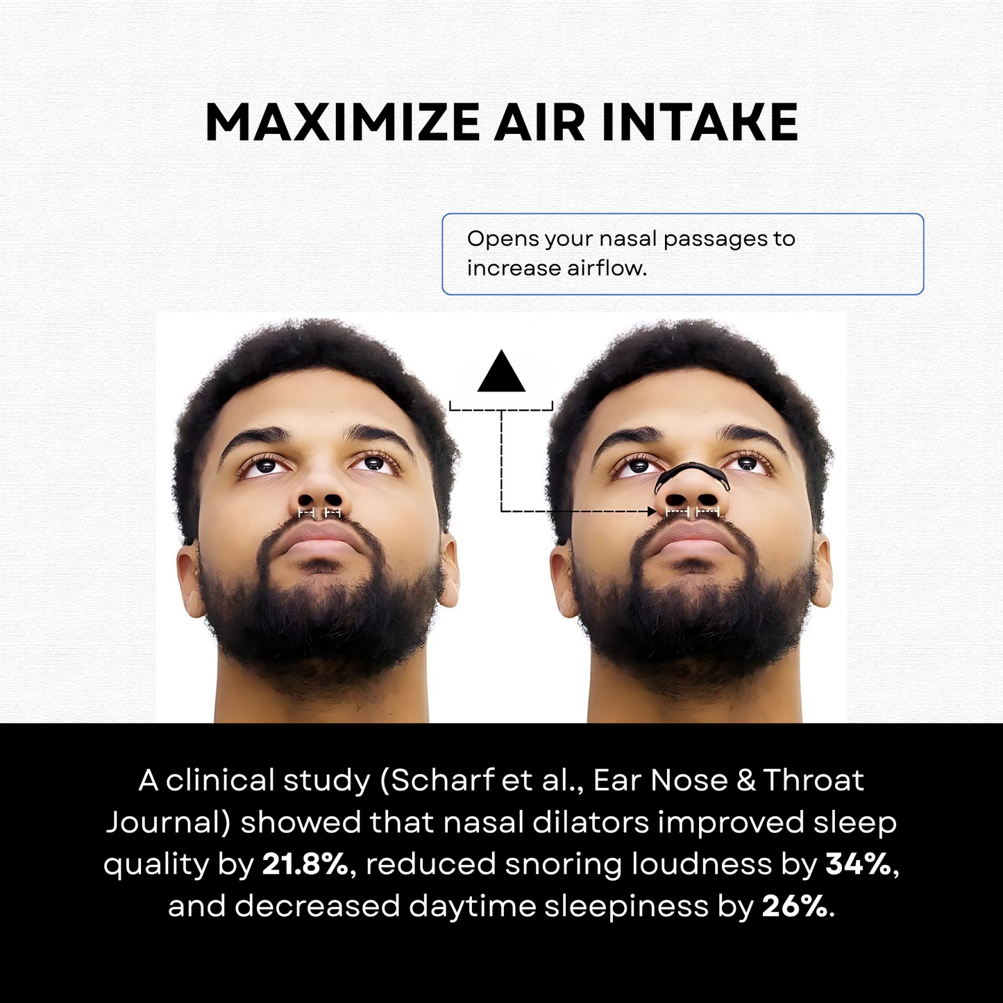 AirUp - Magnetic Nasal Dilator for Breathing | 15-Day Supply