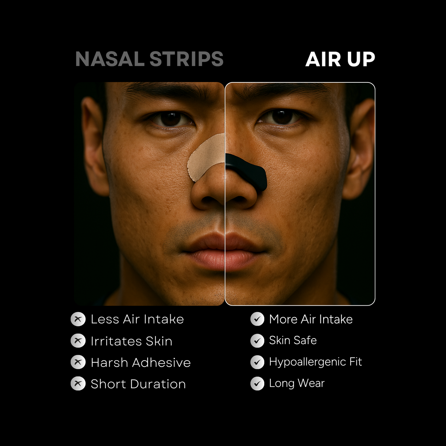 AirUp - Magnetic Nasal Dilator for Breathing | 15-Day Supply