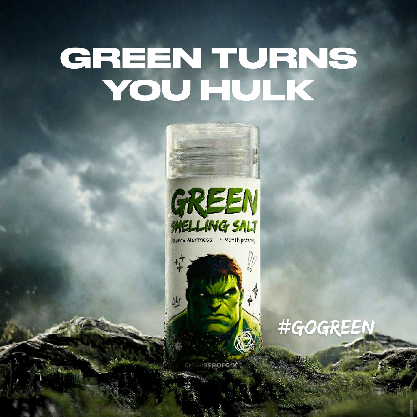 Green Smelling Salt | For Intermediate lifters (Limited Edition)