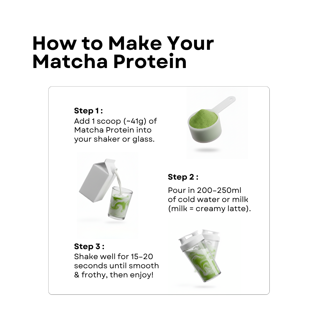 Matcha x Protein | 26 Grams Protein | True Blends Exclusive | 30 Servings
