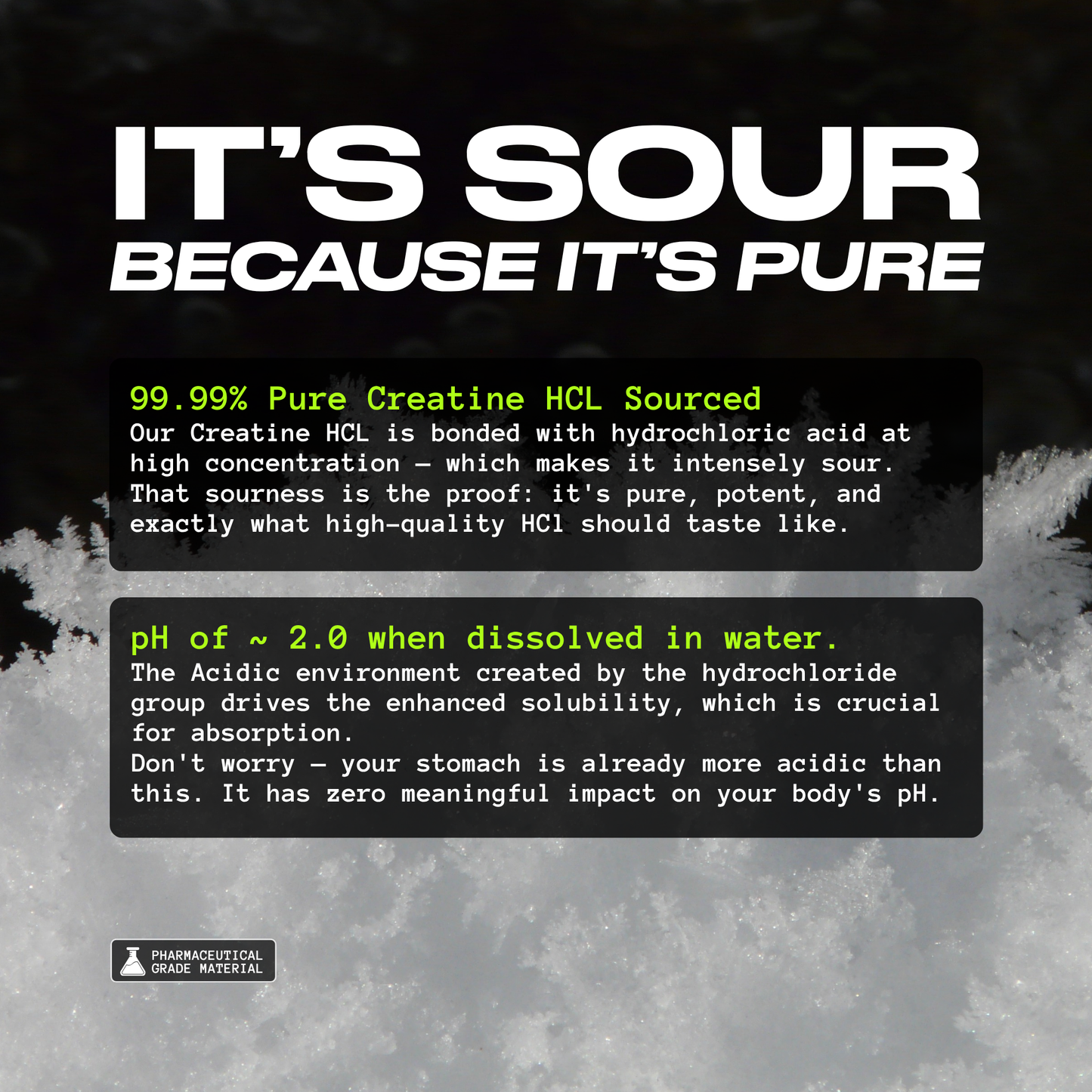 COG Creatine Hcl - Classic Float | Built Different (33 Servings)