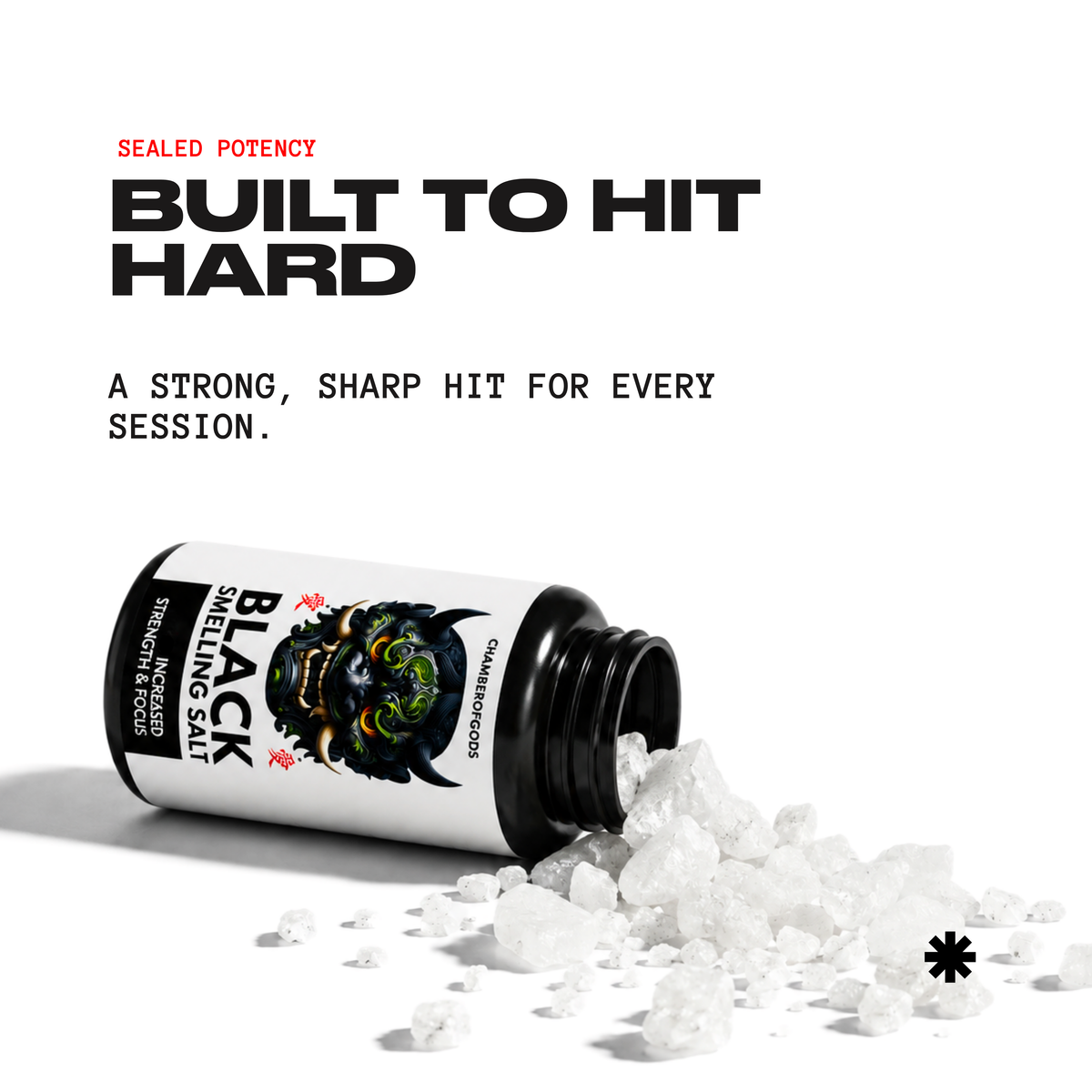 Black Smelling Salt | For Intermediate lifters