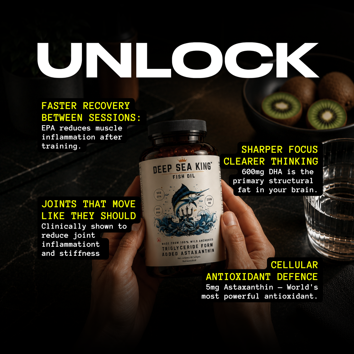 Deep Sea King Triglyceride Omega-3 V2 | 60 Softgels