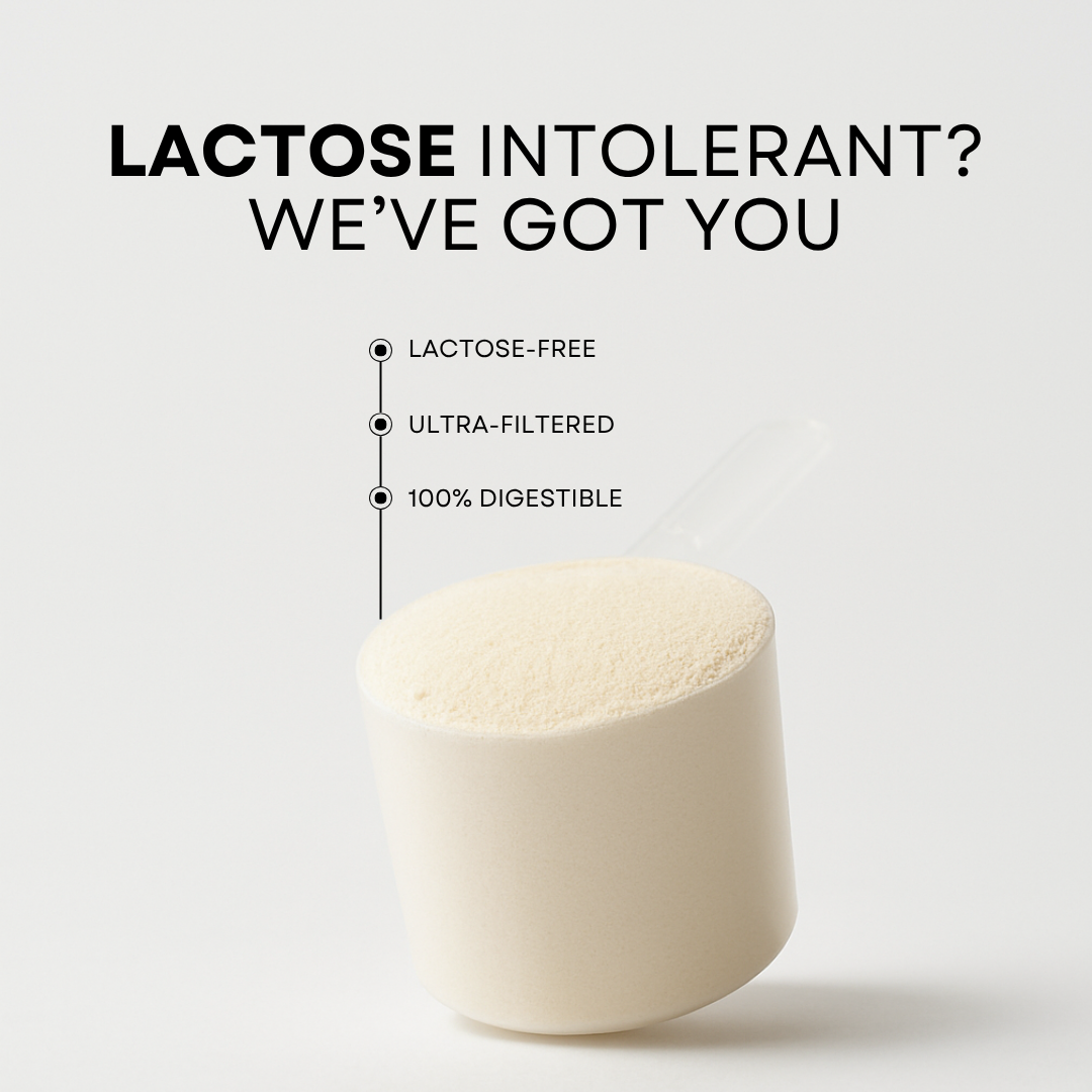 100% Pure Isolate Whey - Zero Lactose | 30g High-Quality Protein (30 Servings)