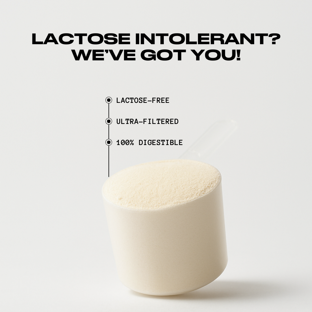 100% Pure Isolate Whey - Lactose Free* | 30g Protein | VOLAC™ - 30 Servings