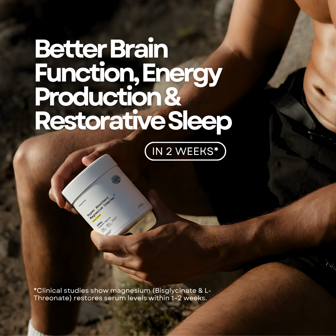 Hyper Absorbent Magnesium Complex | Citrus Infused | 30 Servings