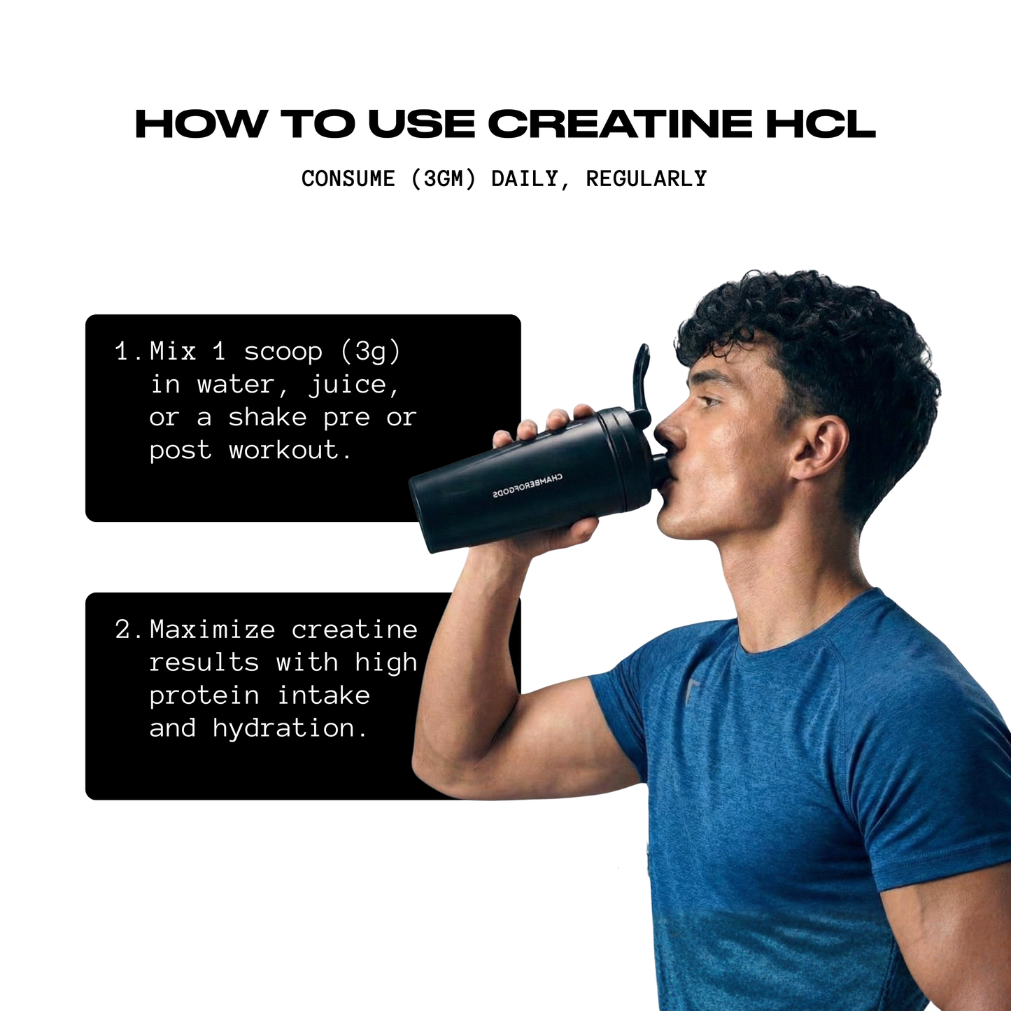 COG Creatine Hcl - Mango Infused | Built Different (33 Servings)