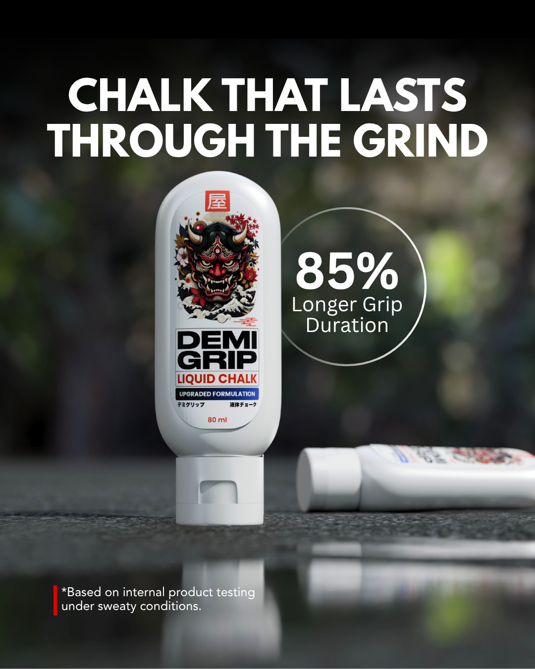 Demigrip Liquid Gym Chalk | 100+ uses