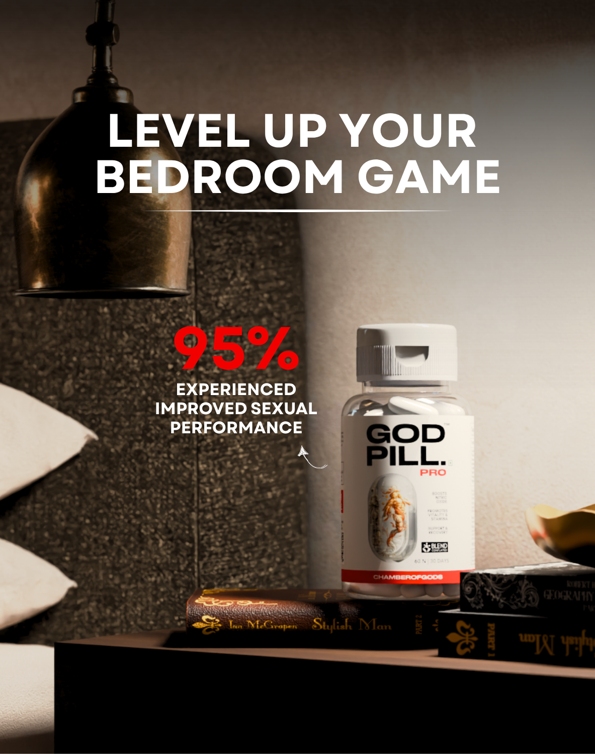 Godpill Pro Testosterone Supplement (30 servings)