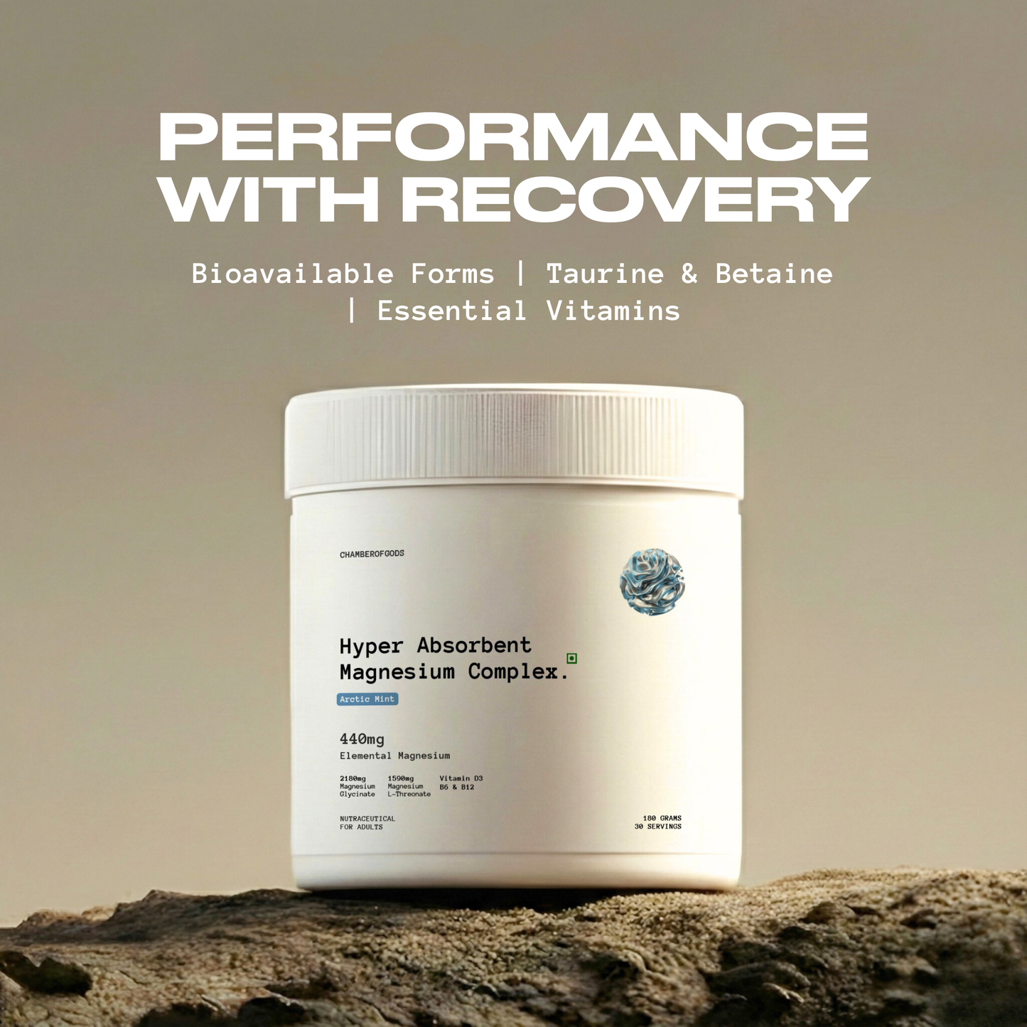 Hyper Absorbent Magnesium Complex | 30 Days (Arctic Mint)