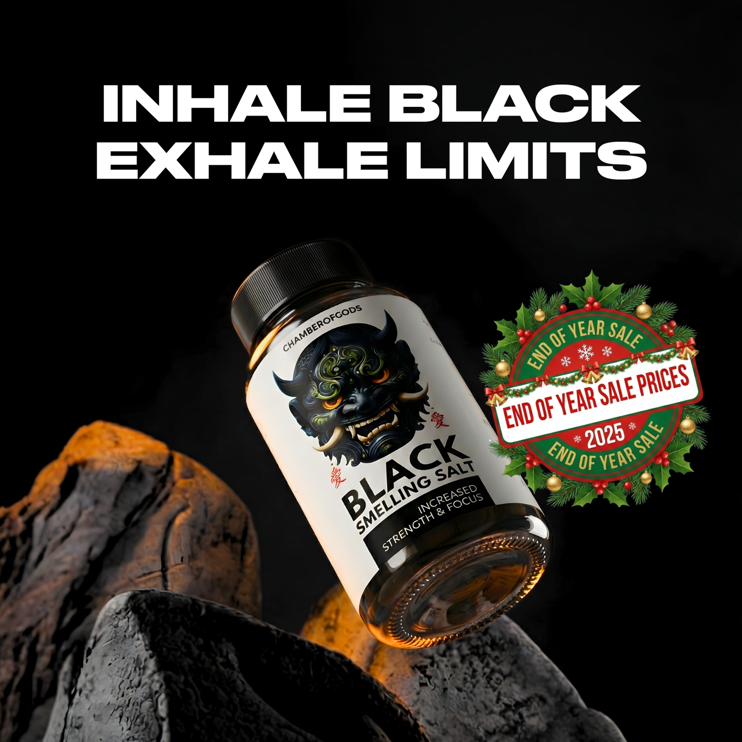 Black Smelling Salt | For Intermediate lifters