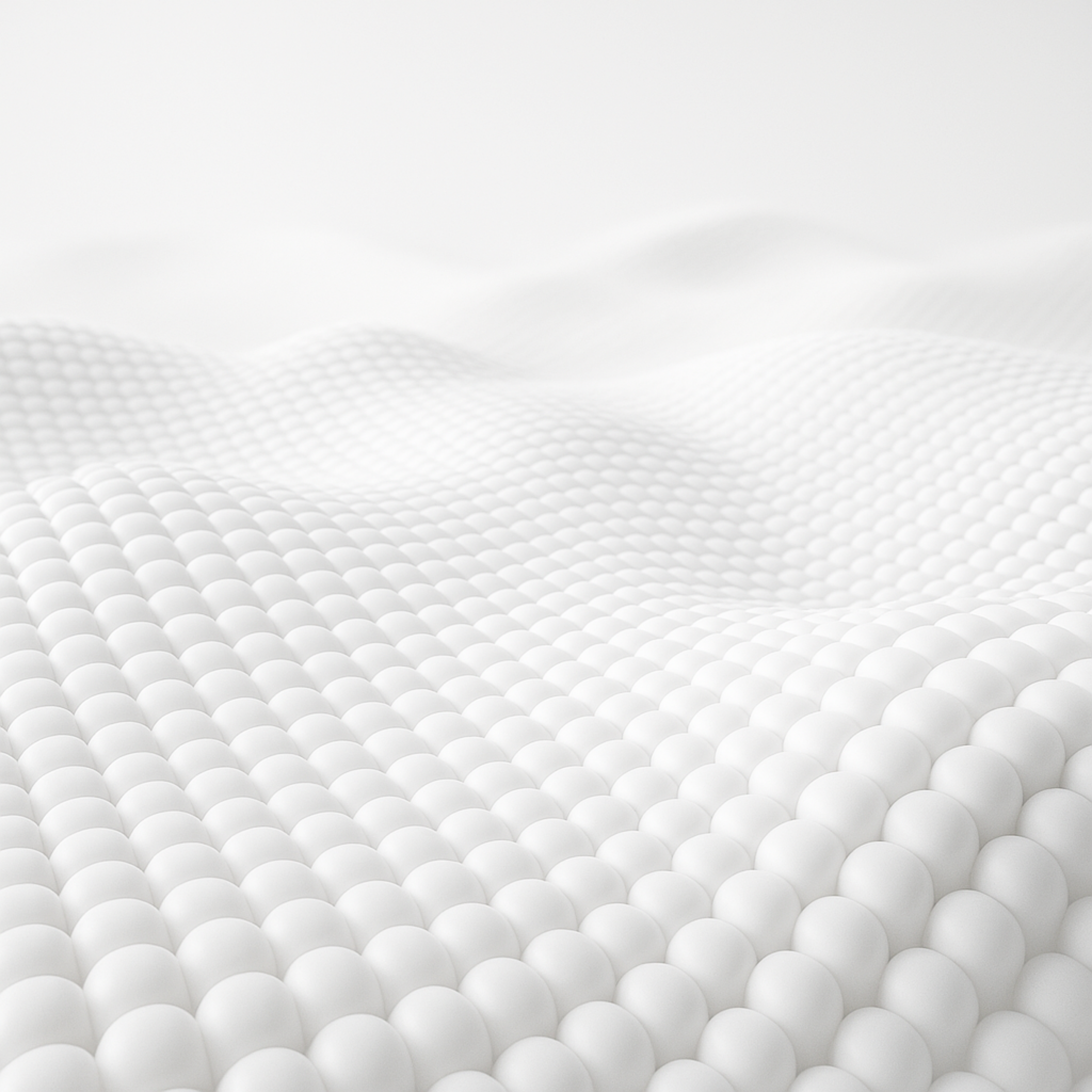 Close-up of white spherical objects