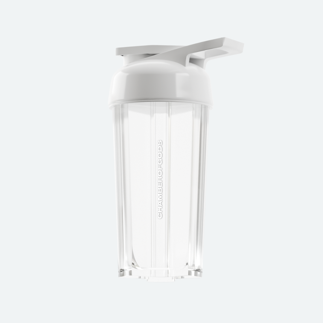 Premium Shaker Bottle for Gym | White, 750ml