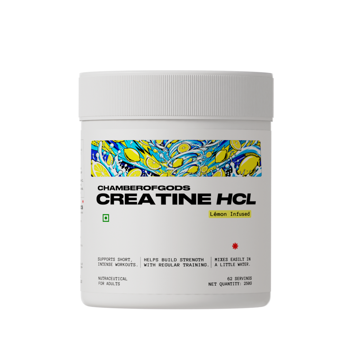 COG Creatine HCl - Lemon Infused | 62 Servings