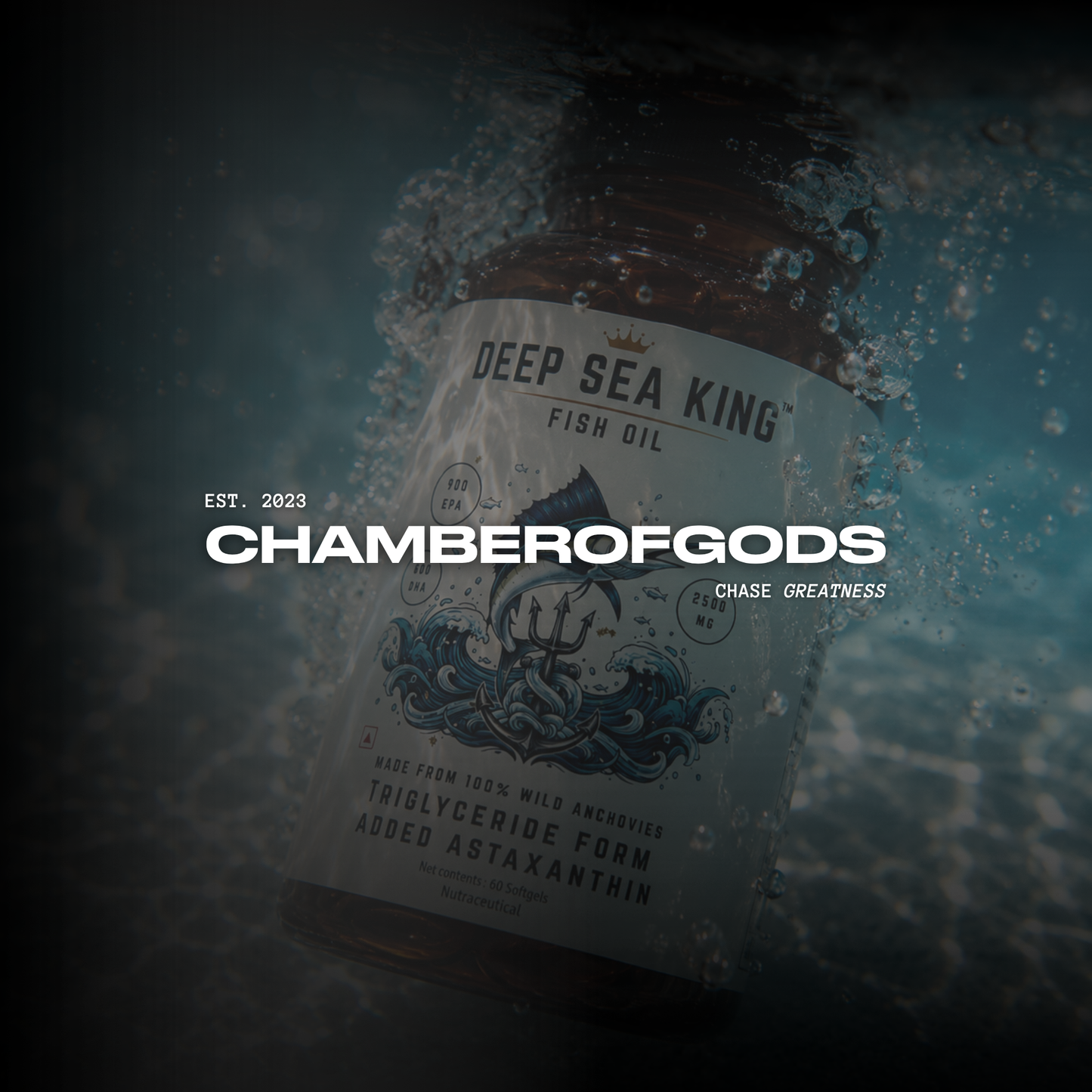 Deep Sea King Triglyceride Omega-3 V2 | 60 Softgels
