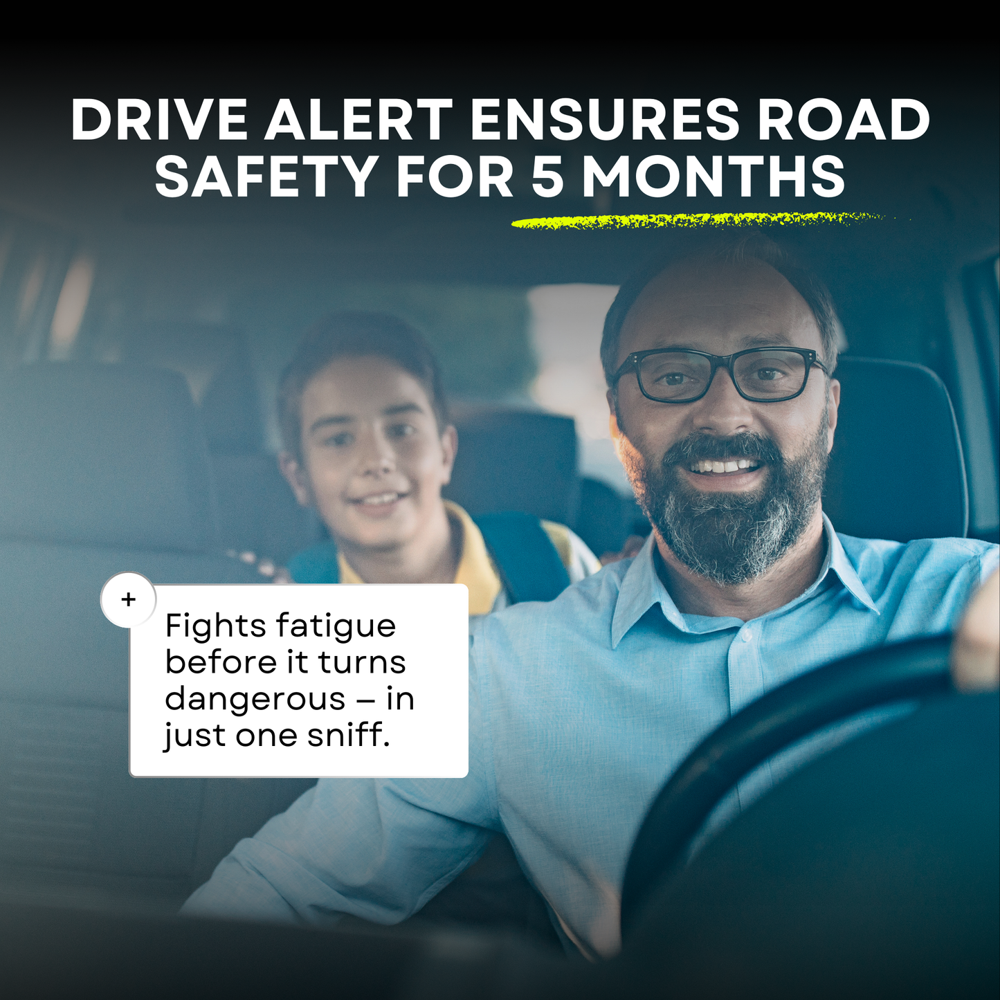 Drive Alert – for Drowsy Drivers | 5-Month Supply