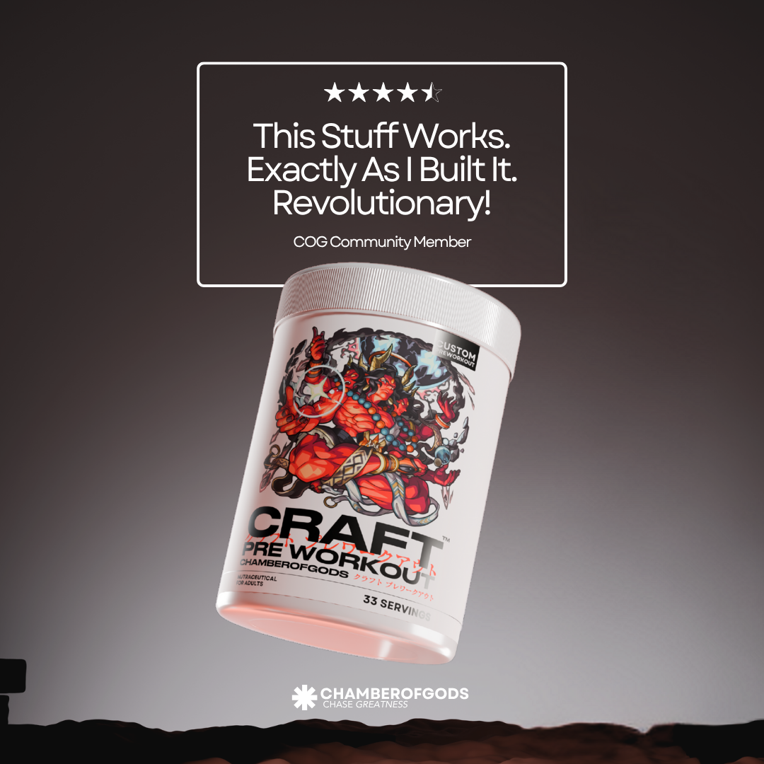 Craft Pre-workout (V2.5) | India's First Custom Made Supplement | Improved Formula