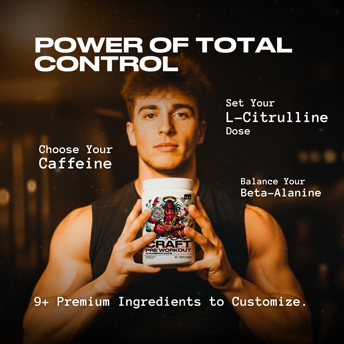 Craft V2.6 Custom Pre-Workout Supplement