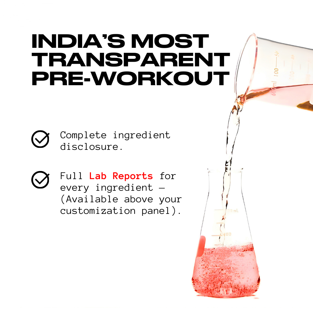 Craft V2.6 Custom Pre-Workout Supplement