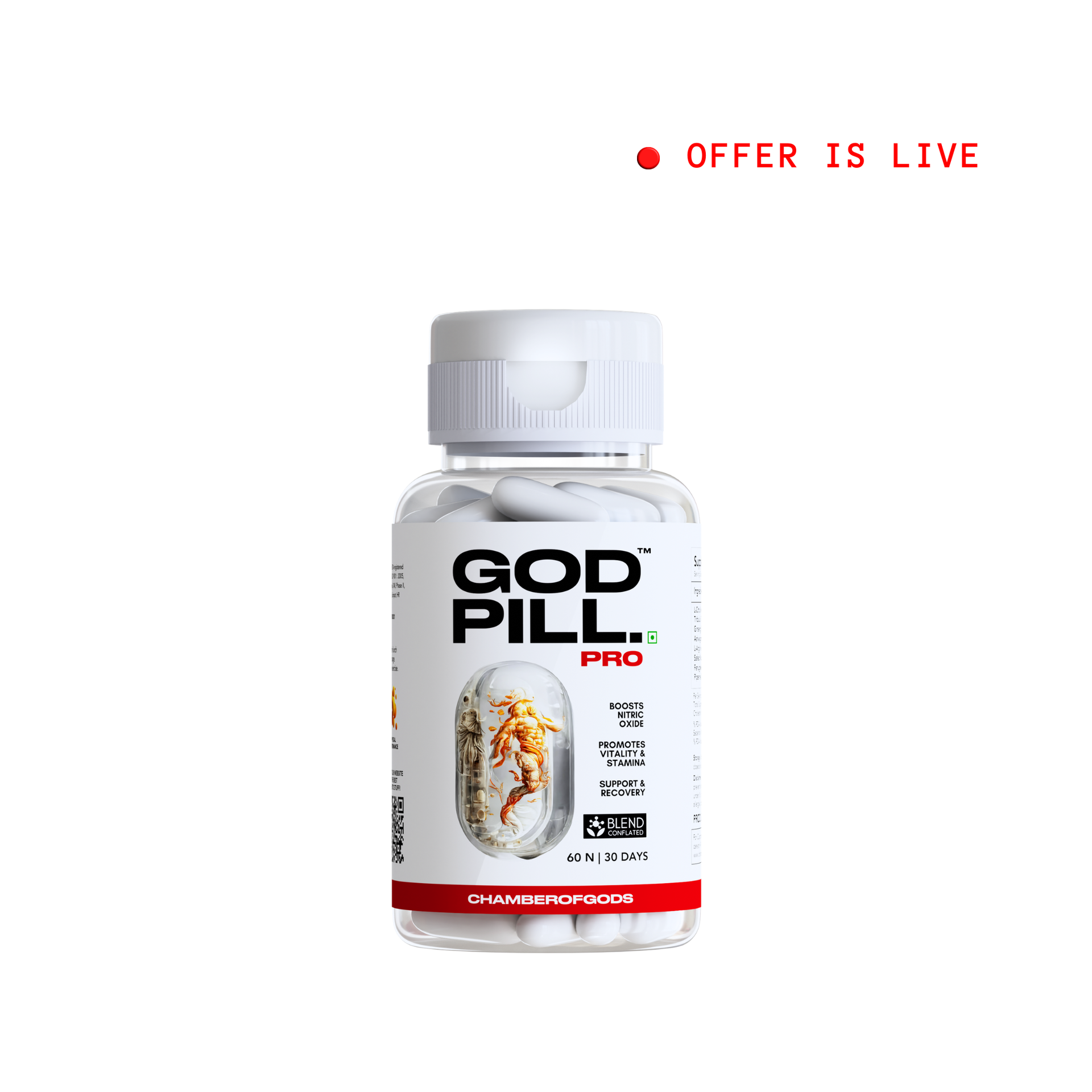 Godpill Pro - 360° Sex & Blood Flow Support