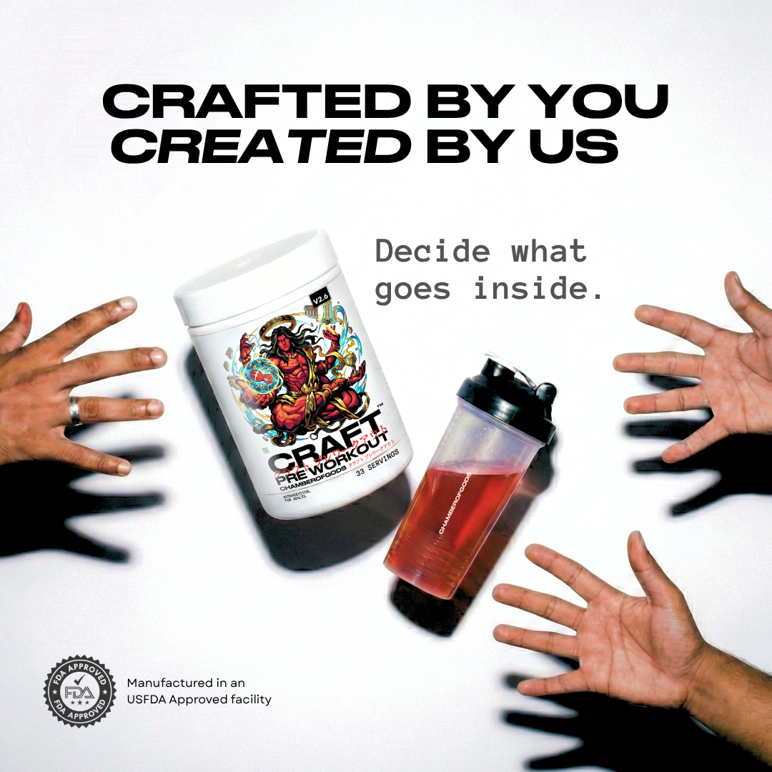 Craft V2.6 Custom Pre-Workout Supplement