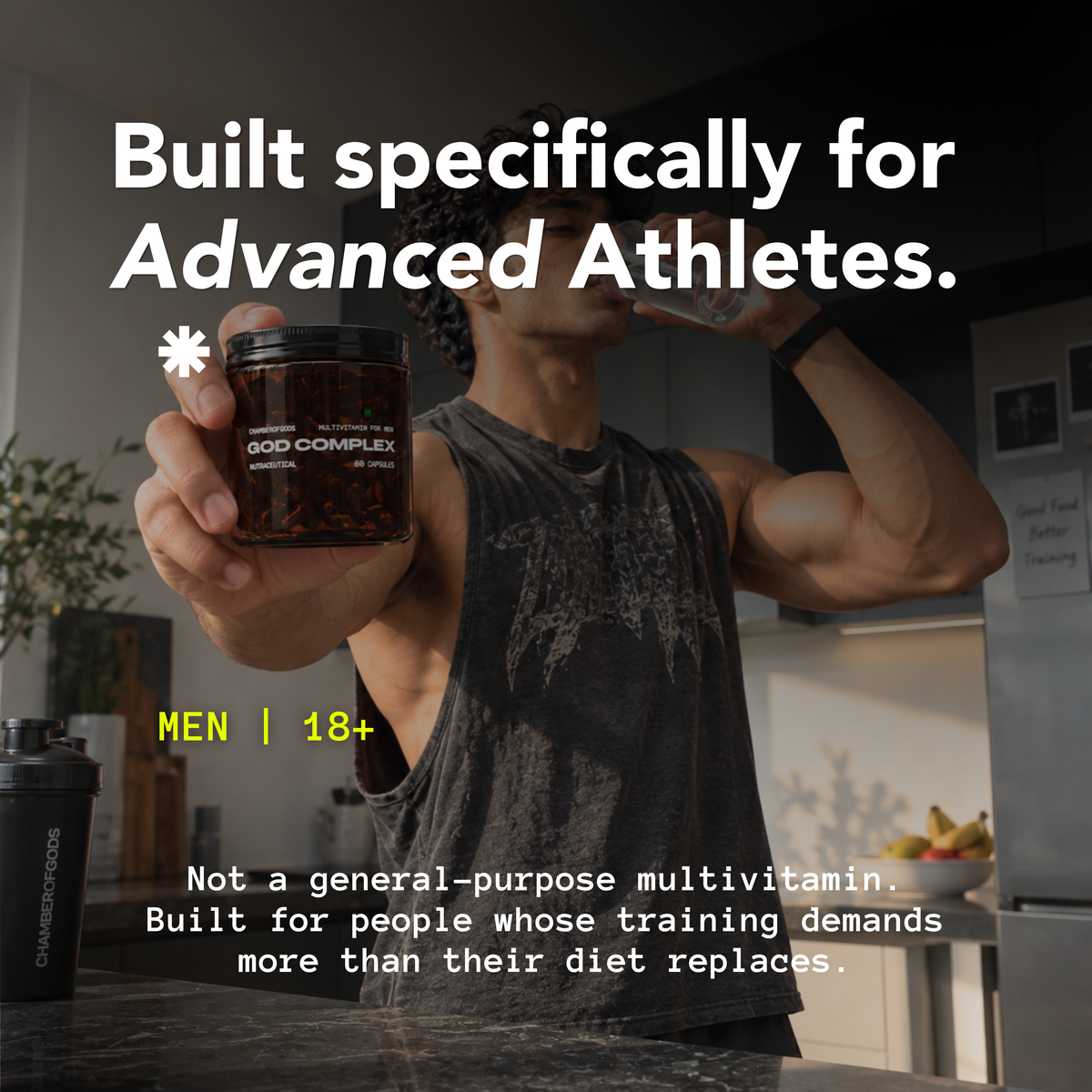 GodComplex Methylated Multivitamin Supplement