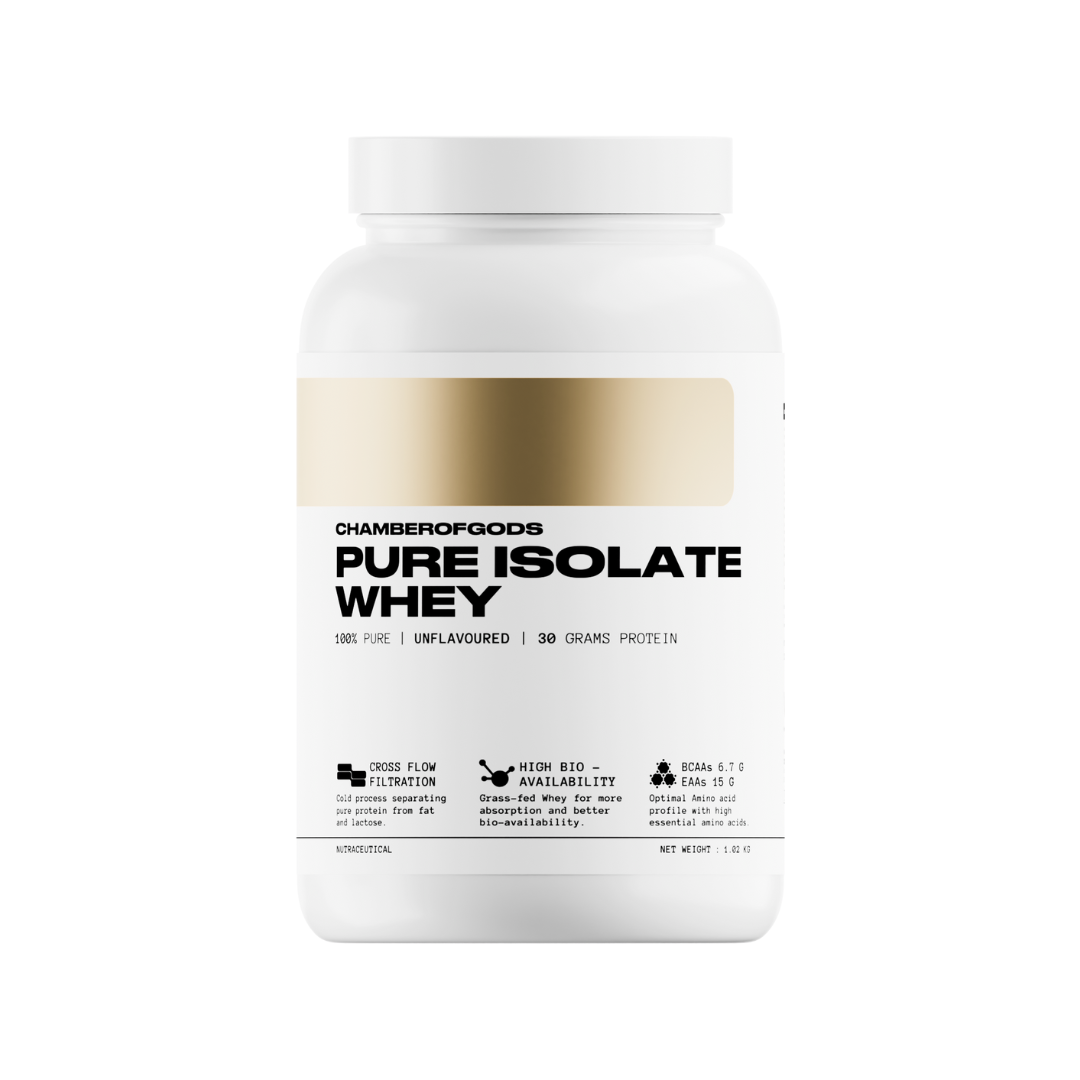 100% Pure Isolate Whey - Lactose Free* | 30g Protein |  VOLAC™ - 30 Servings