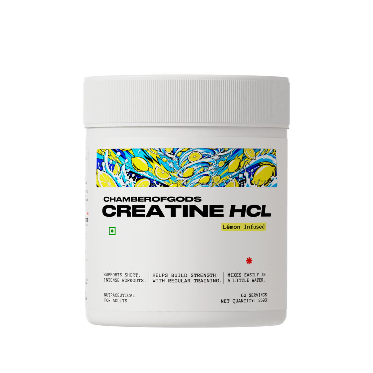 COG Creatine HCl - Lemon Infused | 62 Servings