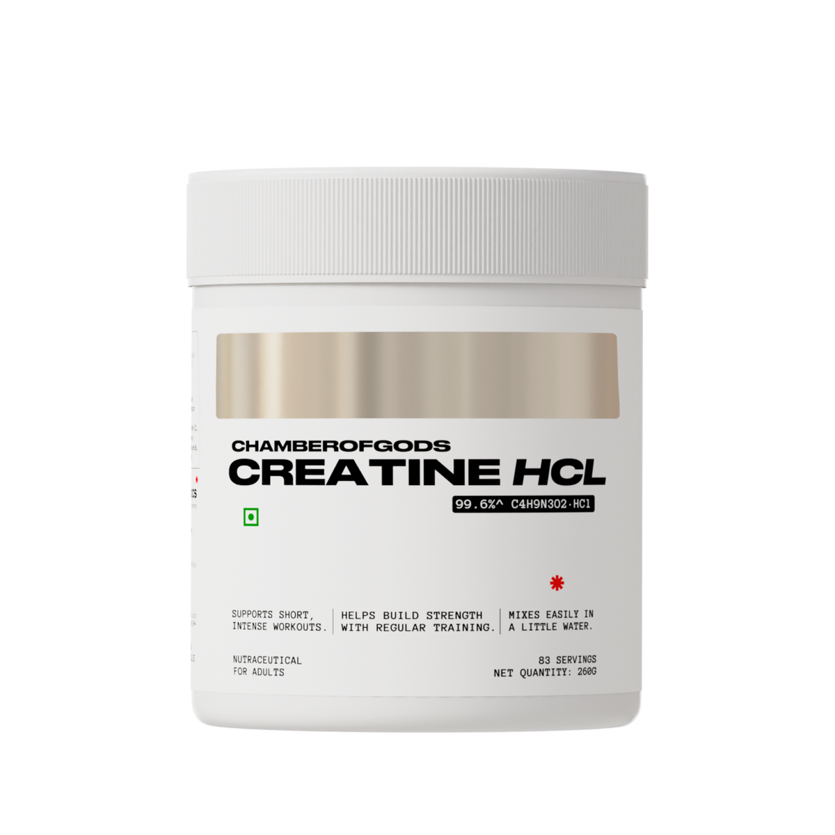 COG Creatine Hcl - 100% Pure | Built Different (83 Servings)
