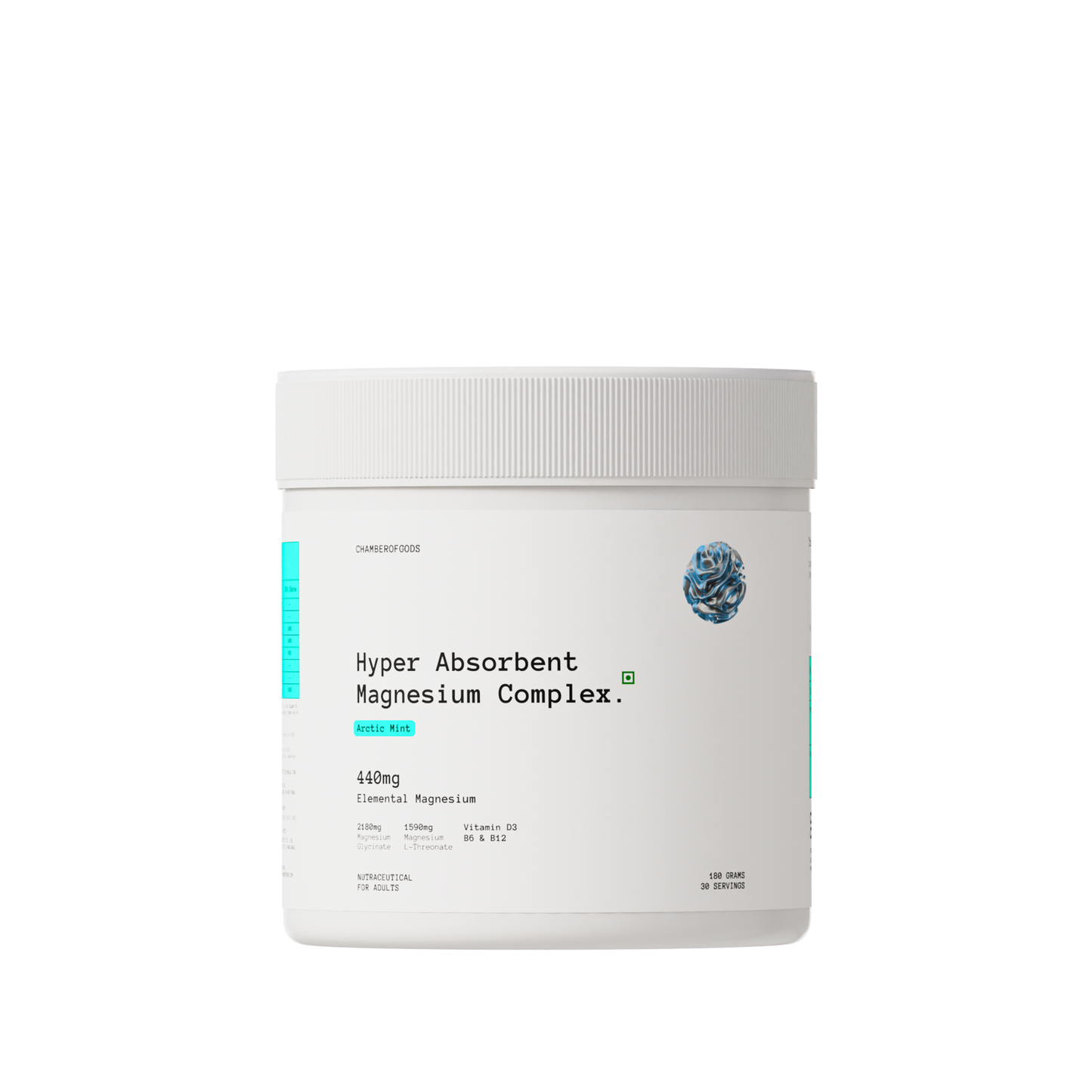Hyper Absorbent Magnesium Complex | 30 Days (Arctic Mint)