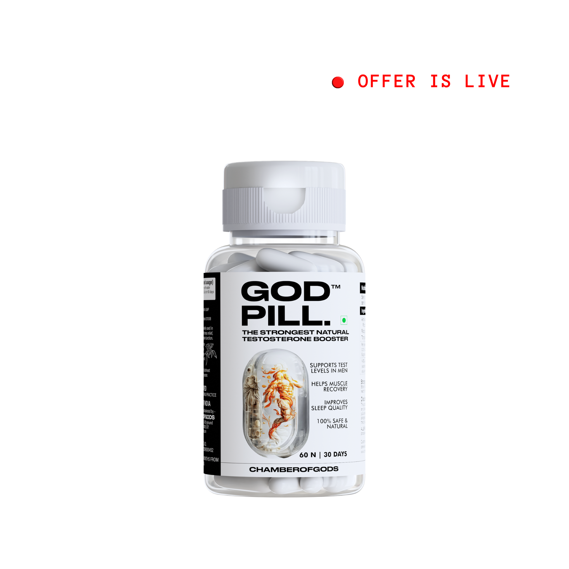 Godpill - 360° Testosterone Support