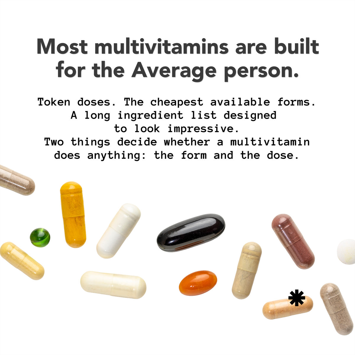 GodComplex Methylated Multivitamin Supplement