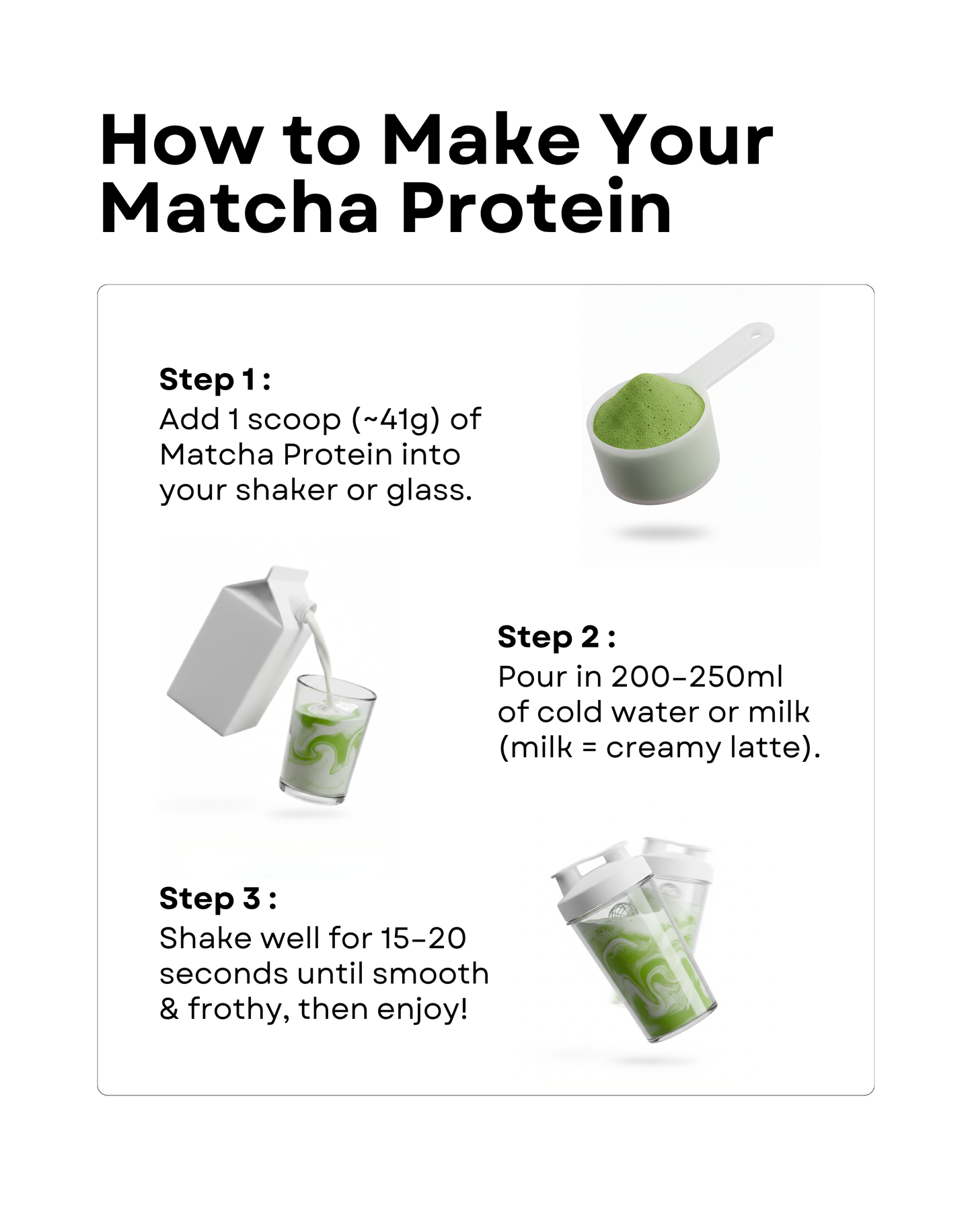 Matcha x Protein | 26 Grams Protein | True Blends Exclusive