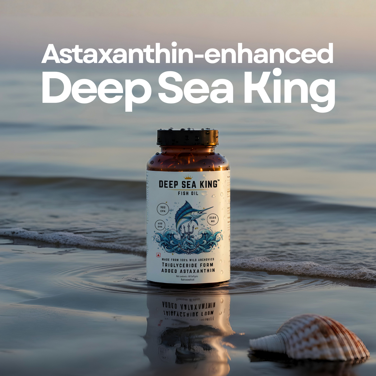 Deep Sea King Triglyceride Omega-3 V2 | 60 Softgels