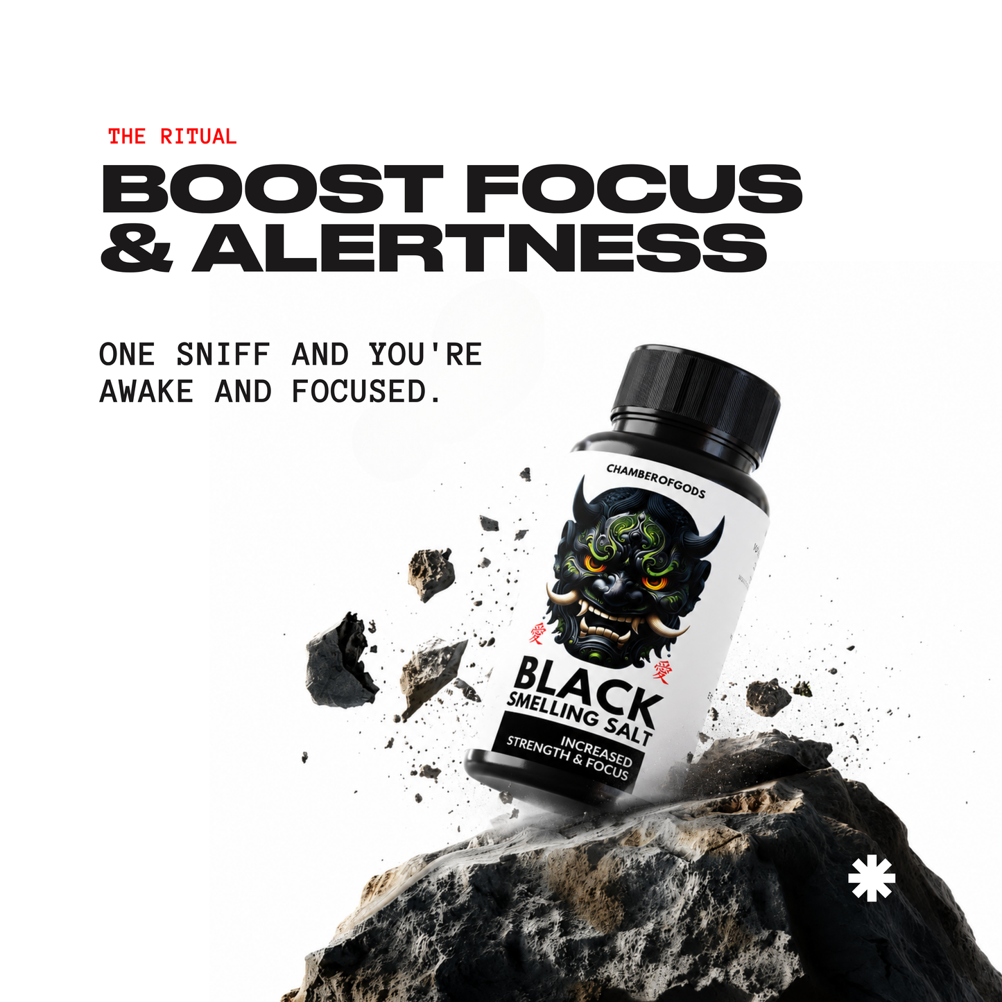 Black Smelling Salt | For Intermediate lifters