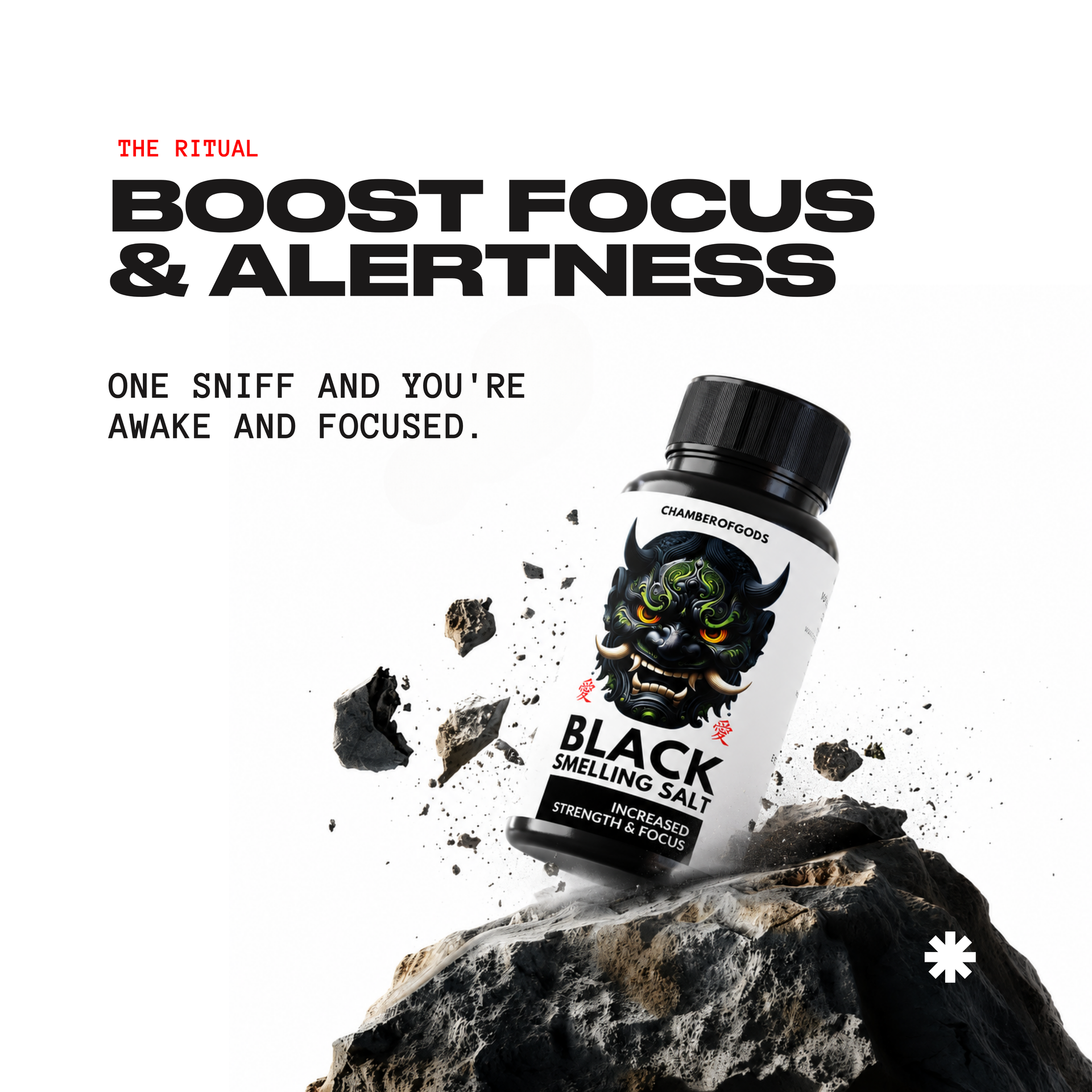 Black Smelling Salt | For Intermediate lifters