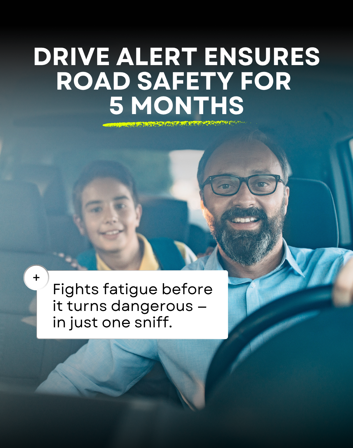 Drive Alert – for Drowsy Drivers | 5-Month Supply