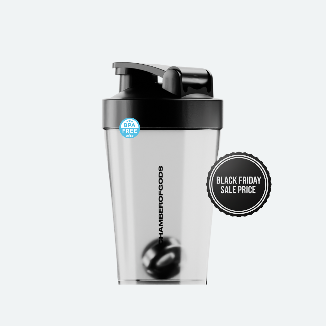 Chamberofgods Core Shaker | Leakproof & Durable | Premium BPA-Free Gym Bottle