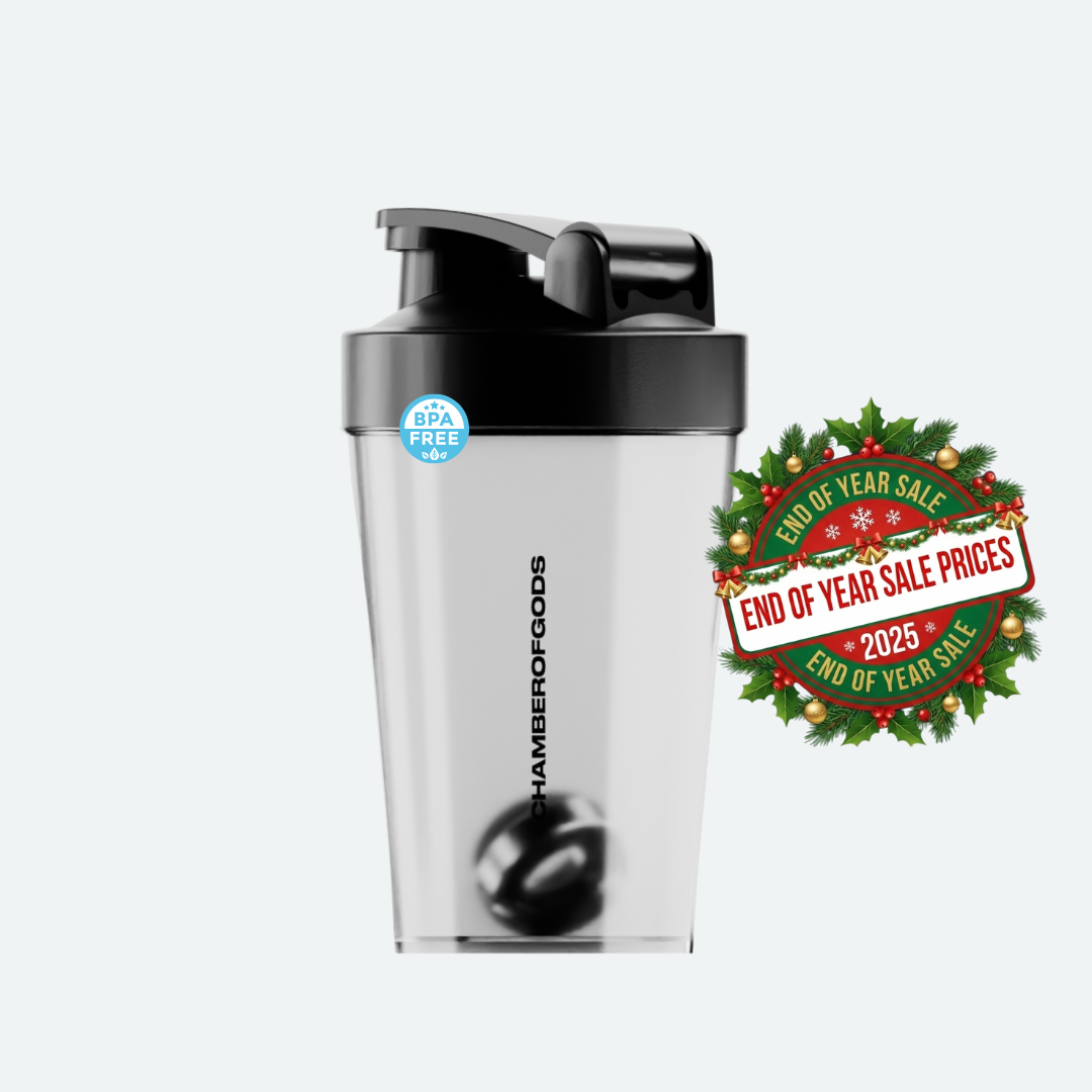 Chamberofgods Core Shaker | Leakproof & Durable | Premium BPA-Free Gym Bottle