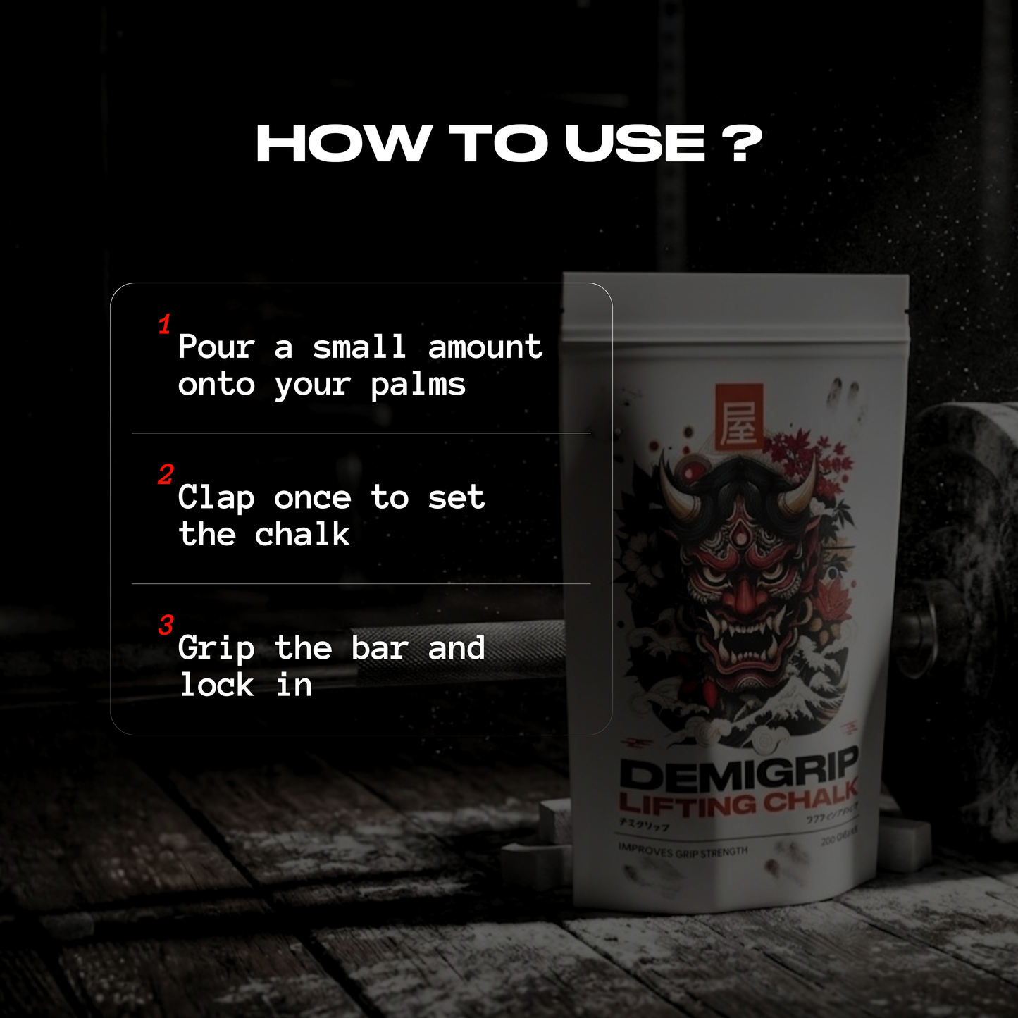 COG DemiGrip Lifting Chalk
