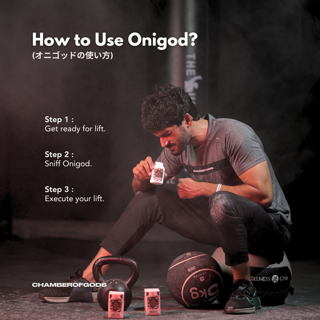 Onigod Smelling Salt | For Intermediate lifters
