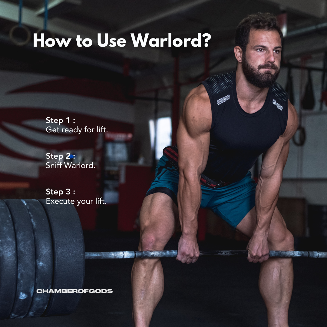 War Lord Smelling Ammonia Salt | For Intermediate Lifters