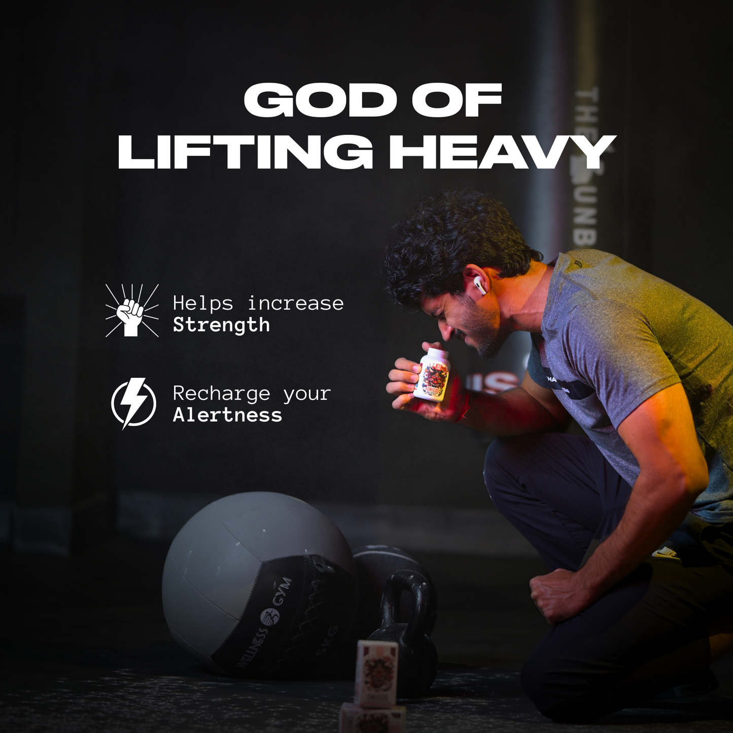 Onigod Smelling Salt | For Intermediate lifters