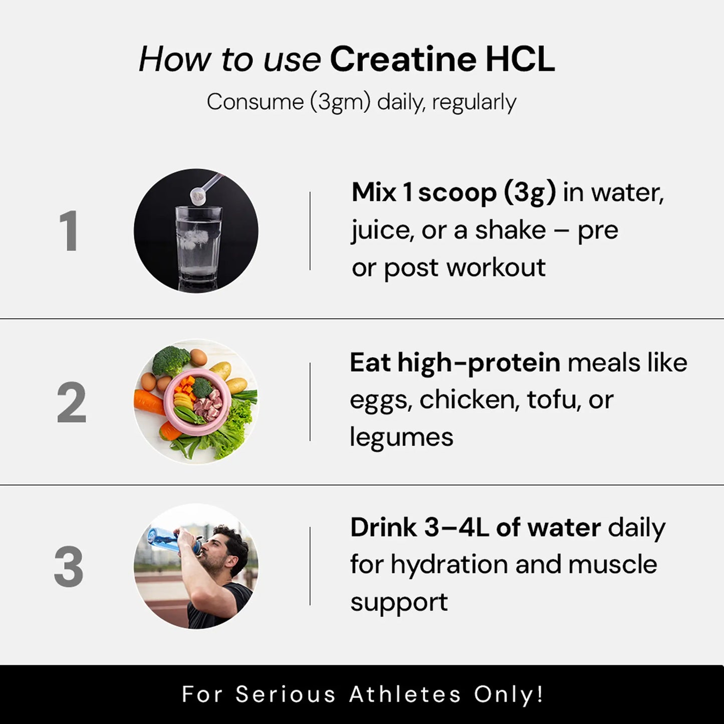 Creatine Hcl Original | 100% Pure