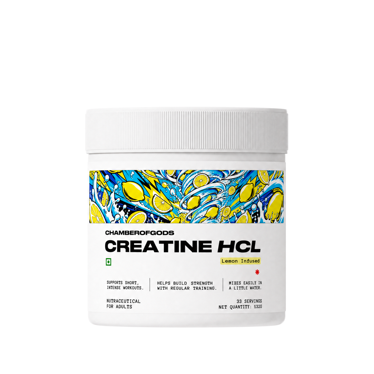 COG Creatine Hcl - Lemon Infused | Built Different (33 Servings)