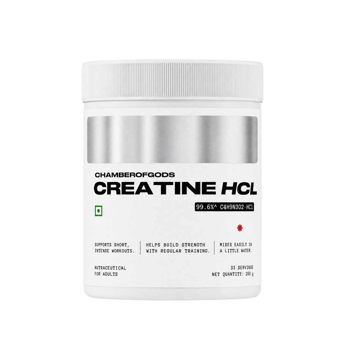 COG Creatine Hcl - 100% Pure | Built Different (83 Servings)