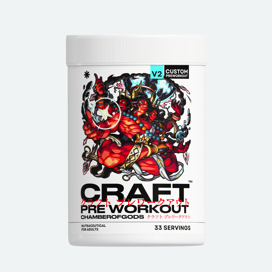Craft Pre-workout (V2) | India's First Custom Made Supplement | Improved Formula