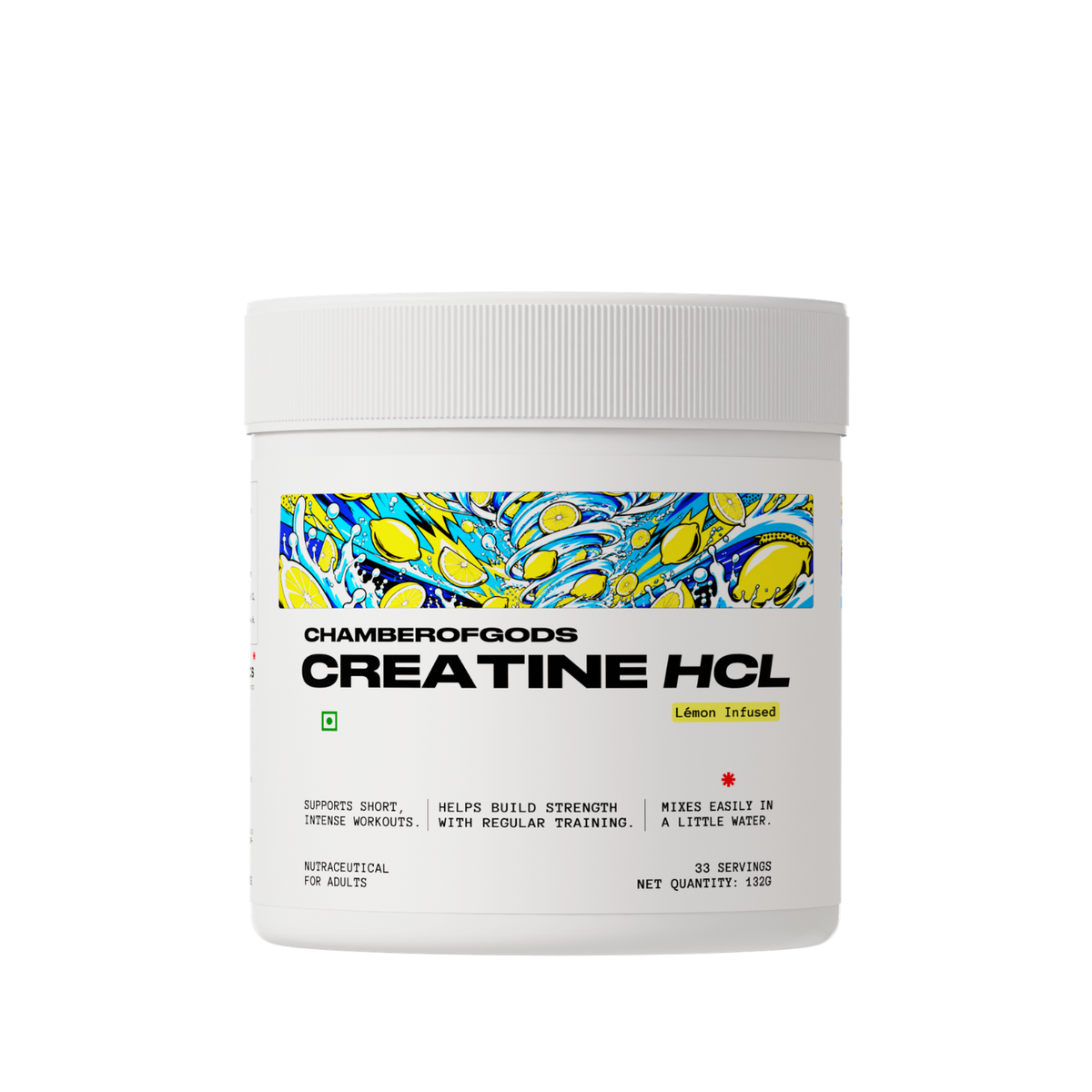 COG Creatine HCl - Lemon Infused | 33 Servings