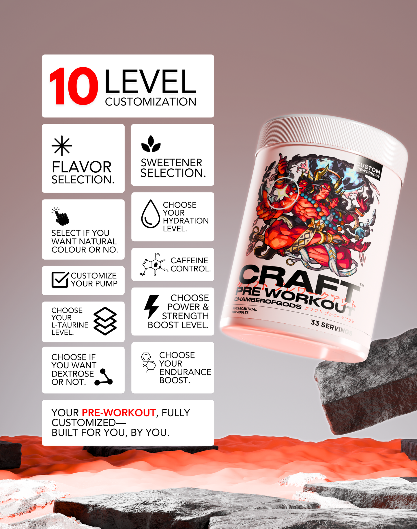 Craft Pre-workout (V1.1) | 33 Servings