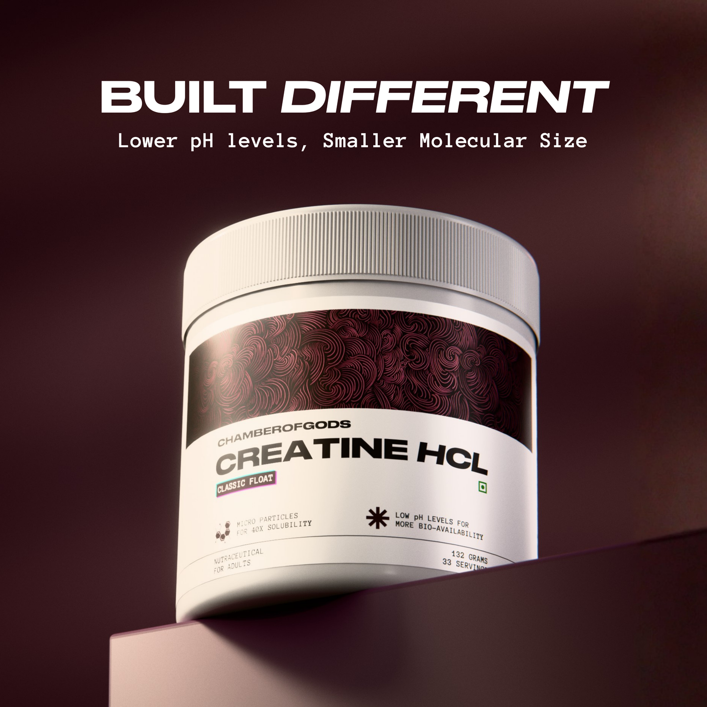 COG Creatine Hcl - Classic Float | Built Different (66 Servings)